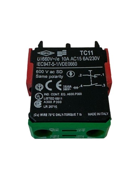 Rückseitiges Kontaktelement NC-Nr